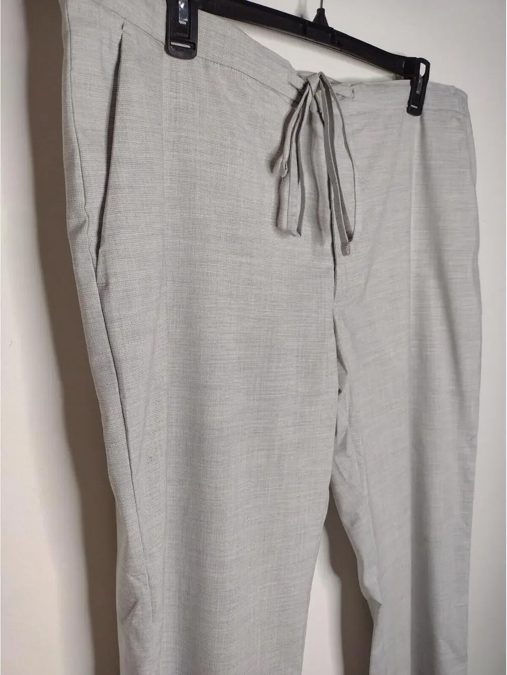 NWT J.Ferrar Men's Light Gray/Big & Tall (44-46) Flat Front Pants Size XXL